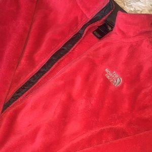 Northface Fuzzy Jacket XL Red